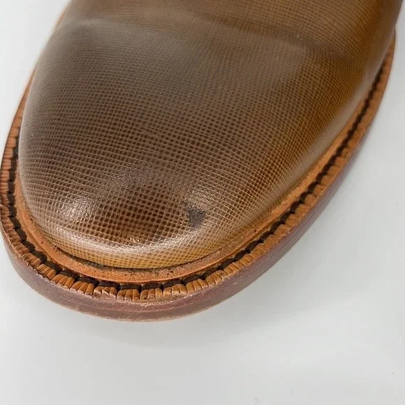 GORDON RUSH "nester" tan brown lace up oxford dress shoes men's size 15 - Picture 8 of 9